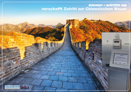 Verschafft Zutritt zur Chinesischen Mauer